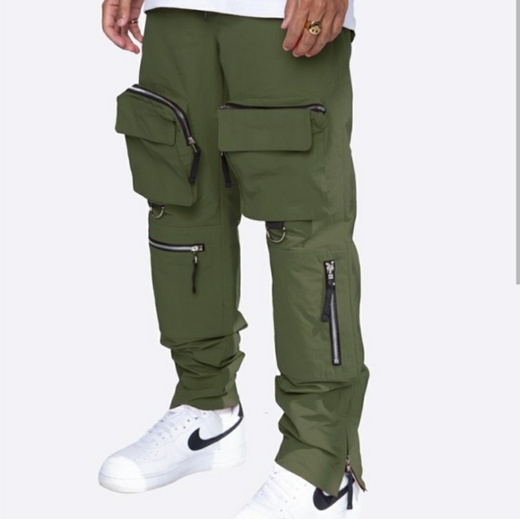 Olive C4 Cargo Pants - Picture 2 of 3